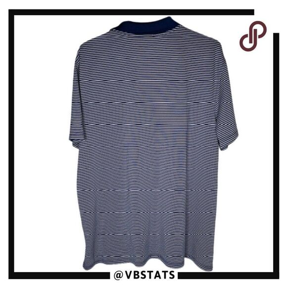 Southern Tide Fort Frederick Stripe Polo Navy and White Size XXL - Picture 7 of 11